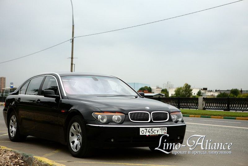 BMW745li аренда в Москве