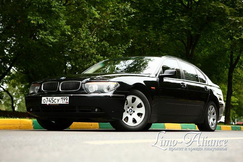 BMW745li аренда в Москве